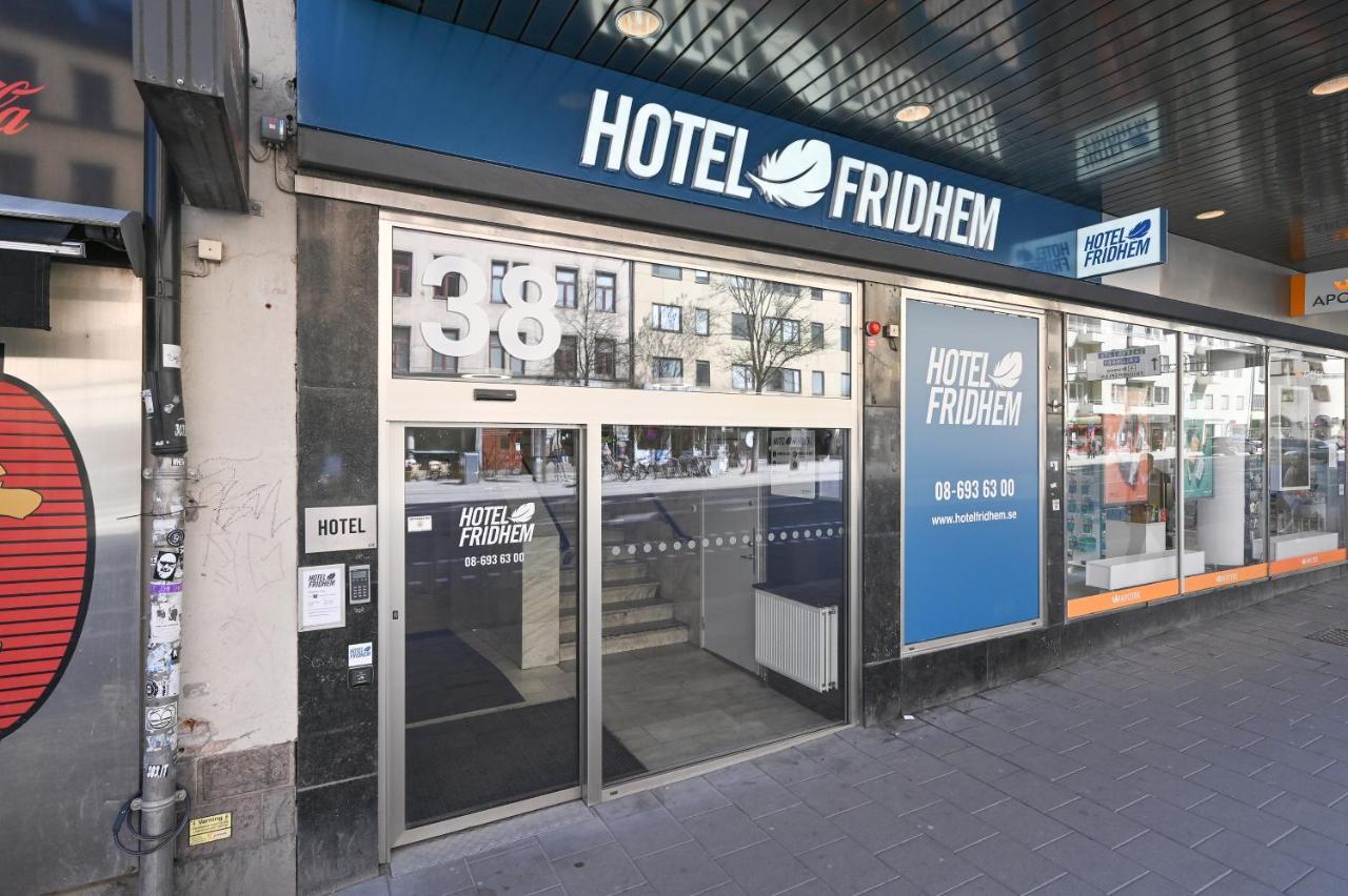 Hotel Fridhem Estocolmo Exterior foto